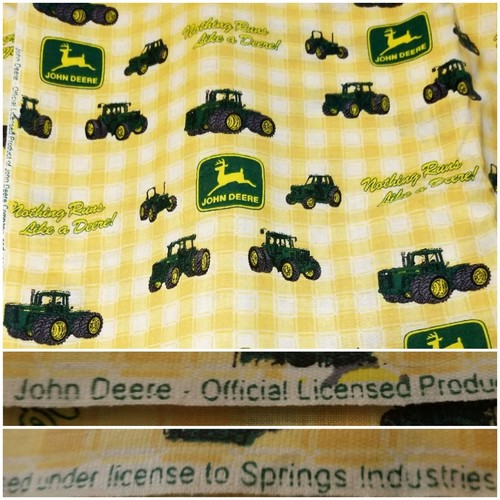 John deere cotton fabric - john,