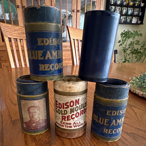Edison lot cylinder record - edison, 5