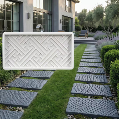 Large stepping stone textured - stepping,