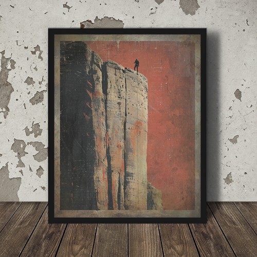Vintage rock climbing - vintage,