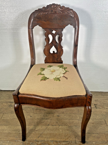 Antique american empire walnut - empire,