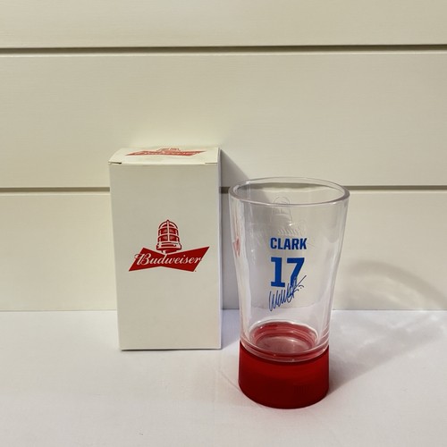 Budweiser red light goal glass - light,