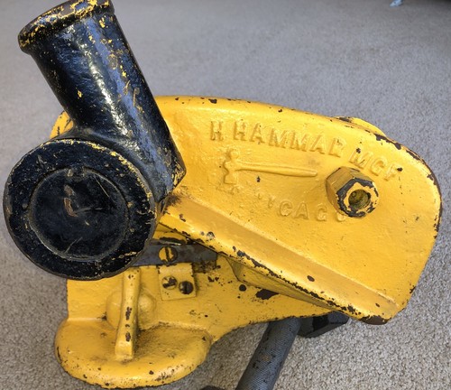 Vtg hammar mfg chicago rod - hammar, mfg.