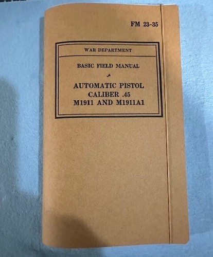 1940 auto pistol cal - auto, m1911