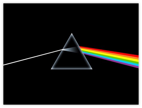 Pink floyd dark side sticker - floyd,