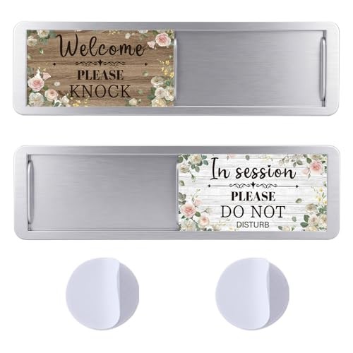 Magnetic session door sign - magnetic,