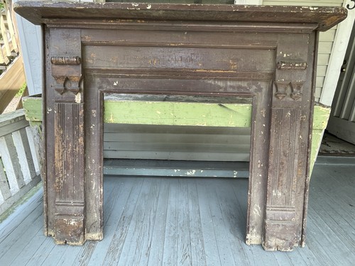 Fireplace mantle - fireplace,