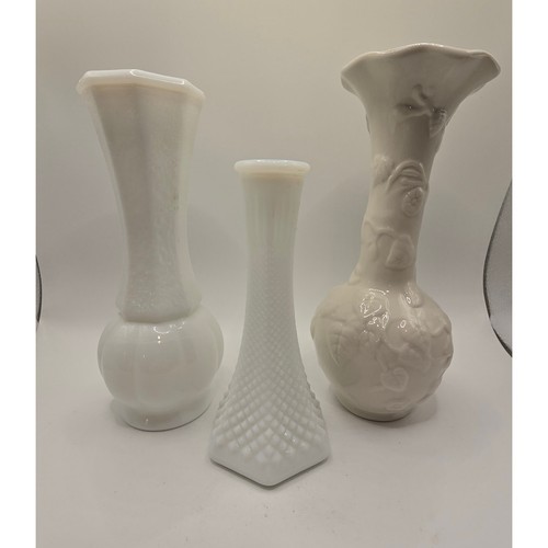 Vintage white milk - vintage, glass