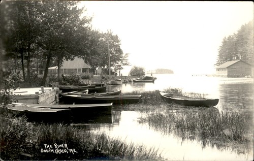 South casco maine river - me,