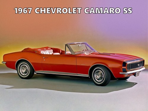 1967 chevrolet camaro red - 1967,