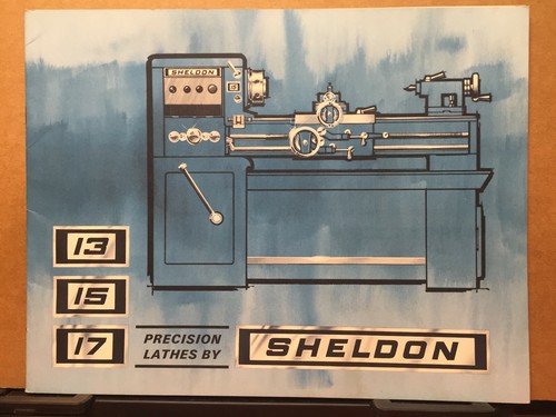 Vtg sheldon machine - co, trade