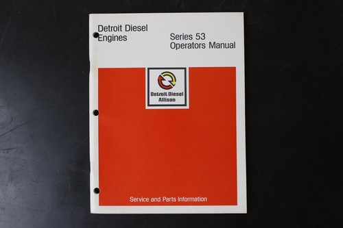 Detroit diesel series - detroit, 53