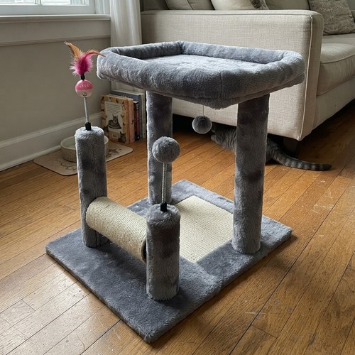 Modern cat scratching post - modern,
