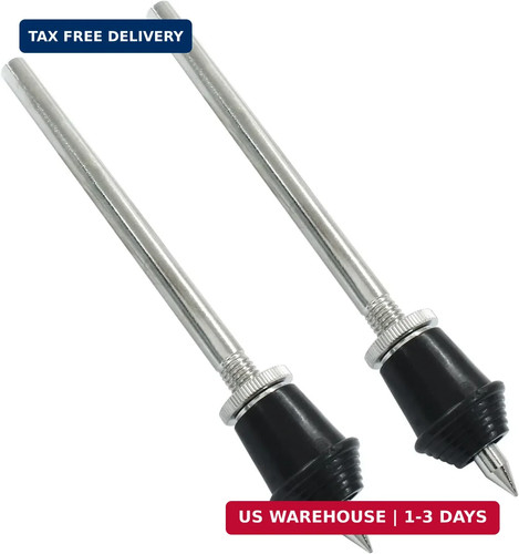 2pcs straight bass drum spurs - straight,