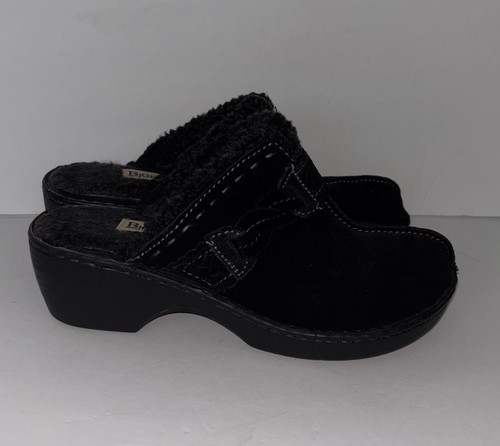 Bjorndal black suede clogs - bjorndal,