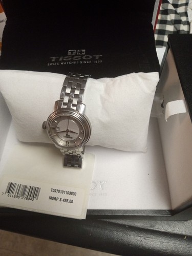 Tissot 1853 ladies silver - tissot,