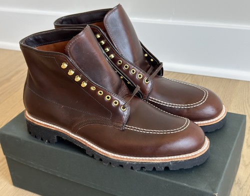 Alden indy boots brown - alden, cxl
