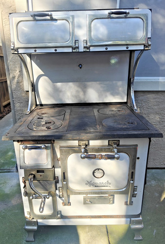 Monarch malleable oven stove - monarch,