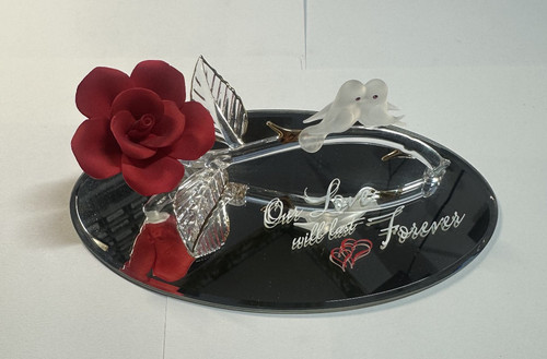 Glass baron our love red - glass,