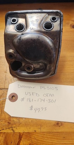 Dolmar ps5105 used oem muffler - dolmar,