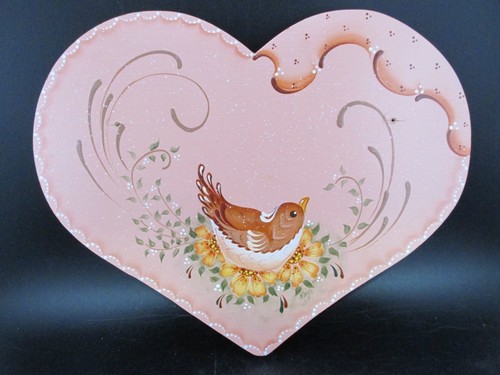Cottagecore wood heart hand - wood,