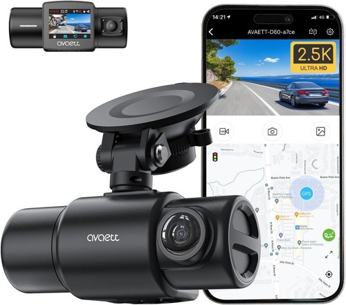 Dual dash cam front - dual,
