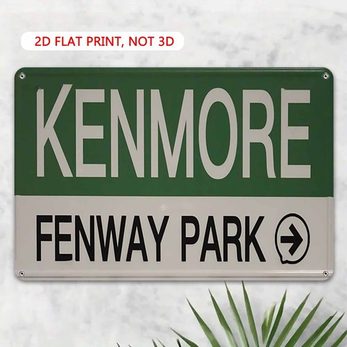 Fenway park kenmore metal sign - fenway,