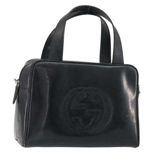 Gucci hand bag enamel - bag,