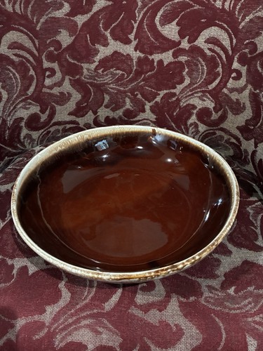 Vintage brown drip glaze - brown,