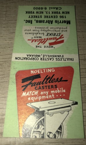 1940s 50s noelting faultless - noelting,