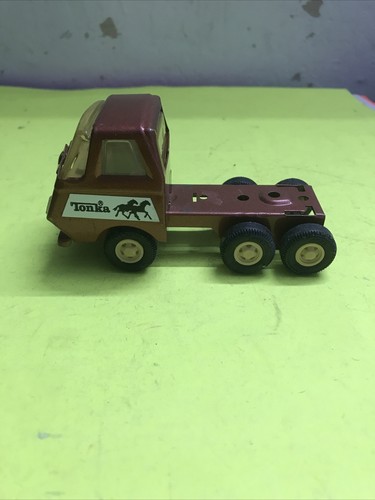 Vintage metal tonka horse - vintage,