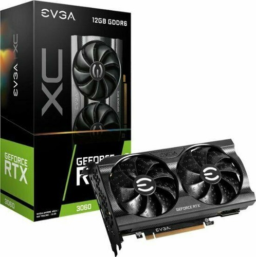 Evga geforce rtx 3060 - geforce, black