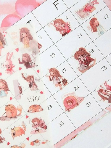 Cute kawaii korean girl cat - cute,
