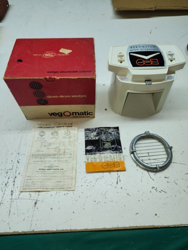Vintage 1969 veg matic - vintage, veg-o-matic