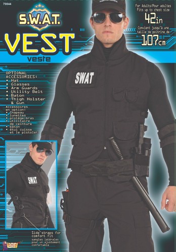 Swat vest adult - adult, standard