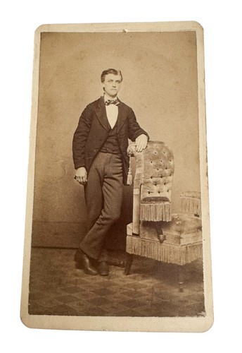 Antique cdv card civil war - antique,