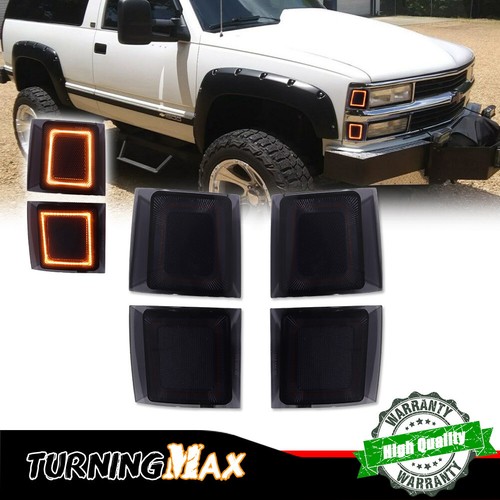 4pc smoke led corner light - 4pc,