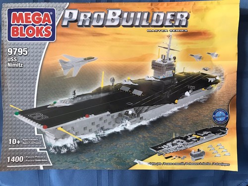 Mega bloks uss - nimitz, 9795