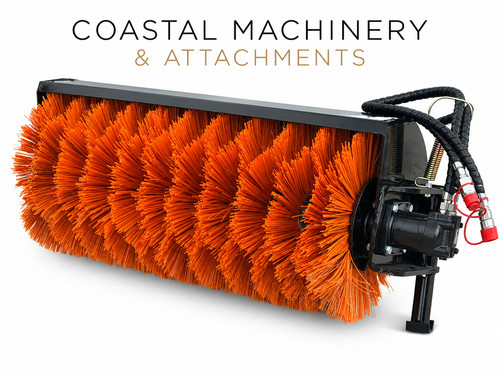 Mini angle broom - broom, poly