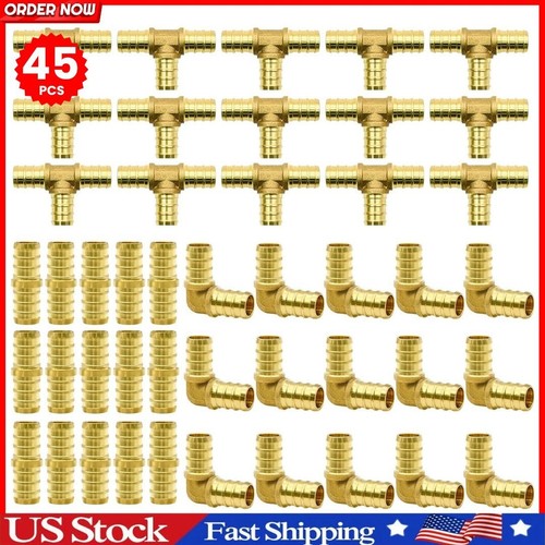 Pex fittings 45 pcs - pcs, 1/2