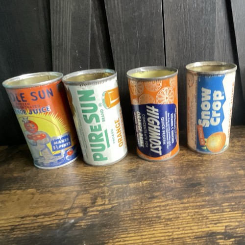 Empty vintage oz juice - empty, 6-oz