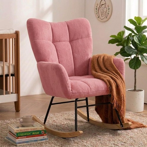 Nursery rocking chair - rocking,