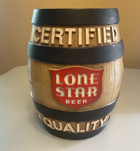 Lone star beer keg - keg, barrel