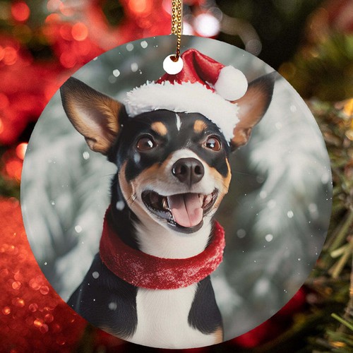 Cute rat terrier dog - rat, hat