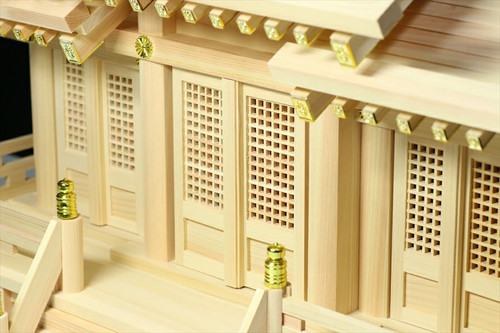 Three different shrine styles