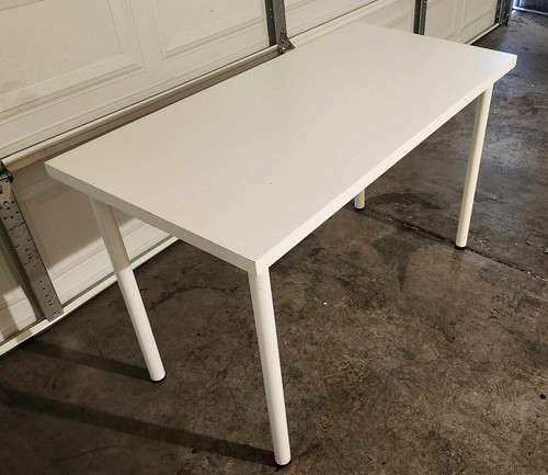 White ikea desk - ikea,
