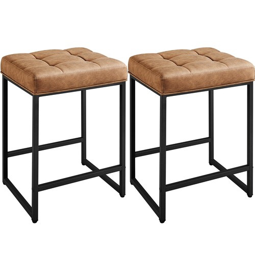Leather bar stools - leather,