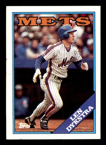 1988 topps 655 - topps, dykstra