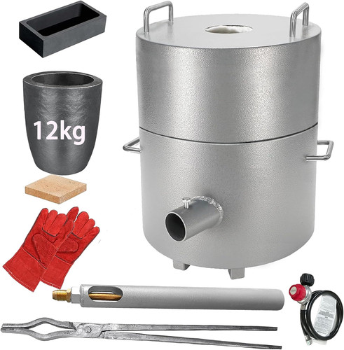 Metal melting furnace kit - metal,