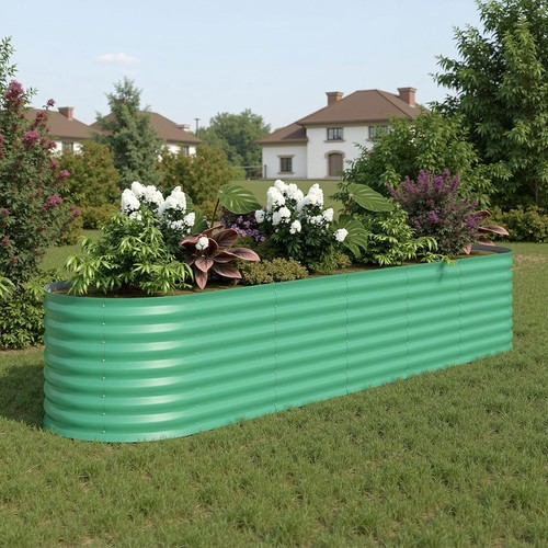 Planter boxes galvanized - planter,